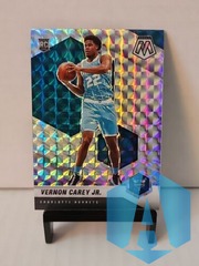 2020-21 Panini Mosaic VERNON CAREY JR #242 RC Silver PRIZM SP HORNETS